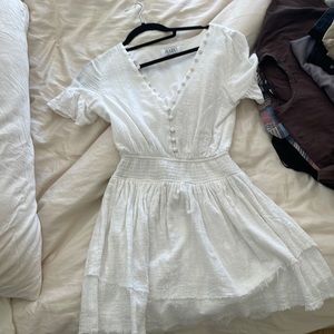 Sabo Skirt Linen Blend Dress